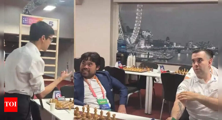 ‘Future FIDE President:’ Anish Giri involved in an heated argument with Ian Nepomniachtchi, Hikaru Nakamura – watch video | Chess News